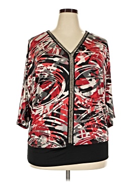 Avenue 3/4 Sleeve Blouse (view 1)
