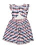 Sweet Heart Rose Checkered-gingham Blue Dress Size 6X - photo 2