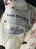 Mark Edwards 100% Viscose Floral Ivory Jacket Size S - photo 6
