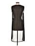 H&M 100% Polyester Black Sleeveless Blouse Size 10 - photo 2