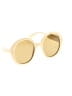 Gucci Tan Yellow Sunglasses One size - photo 1