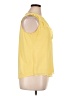 Charter Club 100% Polyester Yellow Sleeveless Blouse Size XL (petite) - photo 4