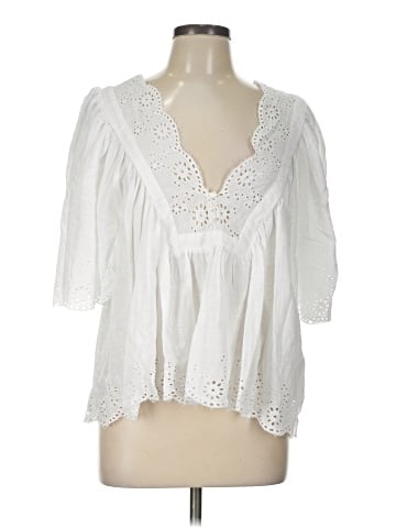 Free People 3/4 Sleeve Blouse (view 1)