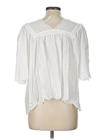Free People 3/4 Sleeve Blouse (view 2)
