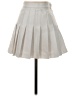 American Apparel 100% Polyester Solid Ivory Formal Skirt Size XS - photo 1