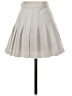 American Apparel 100% Polyester Solid Ivory Formal Skirt Size XS - photo 2