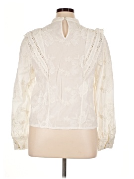 Ultra Pink Long Sleeve Blouse (view 2)