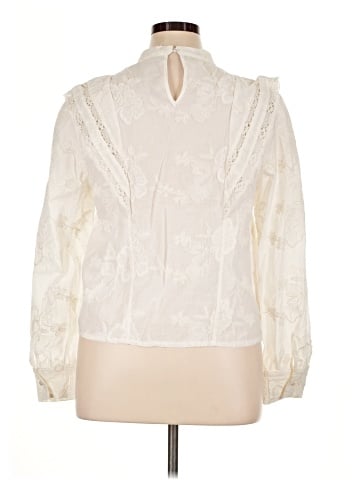 Ultra Pink Long Sleeve Blouse (view 2)