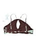 Roxy Graphic Brown Swimsuit Top Size L - photo 2