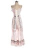 Red Carter Hearts Ivory Jumpsuit Size S - photo 1