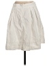 Splendid 100% Cotton Solid Ivory Casual Skirt Size S - photo 2