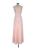 Bill Levkoff 100% Polyester Pink Cocktail Dress Size 10 - photo 2