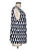 Calvin Klein Blue Sleeveless Blouse Size M - photo 4