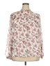 Ann Taylor LOFT 100% Polyester Ivory Long Sleeve Blouse Size XXL - photo 1