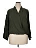 Zara Green Long Sleeve Blouse Size XL - photo 1