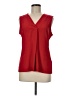 DKNY Red Sleeveless T-Shirt Size M - photo 1