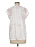 Cloth & Stone Tie-dye White Short Sleeve Blouse Size M - photo 2