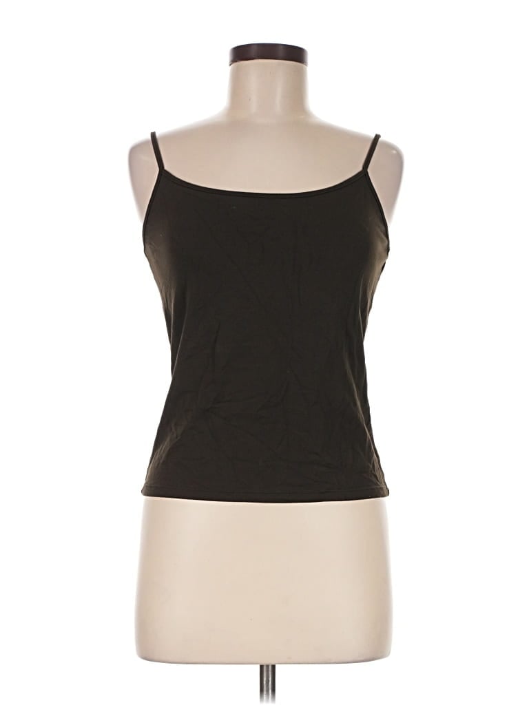 Pre-owned Ann Taylor Loft Tank Top Brown Strapless Neckline Tops