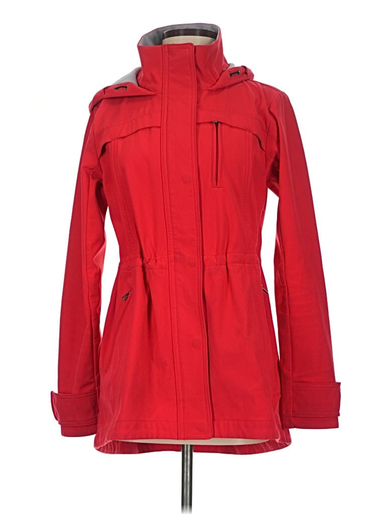 Pre-owned Athleta Raincoat In Red