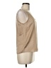 Vince. 100% Silk Tan Sleeveless Top Size M - photo 4