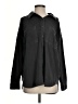 Aerie Black Long Sleeve Button-Down Shirt Size S - photo 1