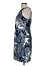 Perceptions Paisley Blue Cocktail Dress Size 8 - photo 5