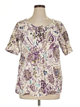 Avenue Short Sleeve Blouse (view 1)