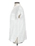 Vitamin A White Short Sleeve Blouse Size XS - photo 5
