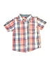 Kids Headquarters Plaid Orange Short Sleeve Button-Down Shirt 9-12 MO / 12 MO - photo 1