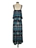 rue21 Print Blue Casual Dress Size S - photo 2