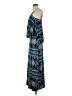 rue21 Print Blue Casual Dress Size S - photo 5