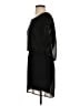 1018 100% Polyester Solid Black Casual Dress Size S - photo 5