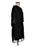 1018 100% Polyester Solid Black Casual Dress Size S - photo 4