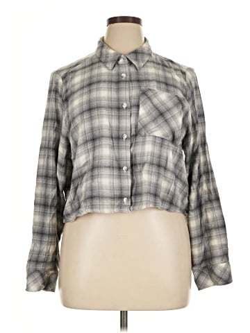 Lovesick Long Sleeve Button-Down Shirt (view 1)