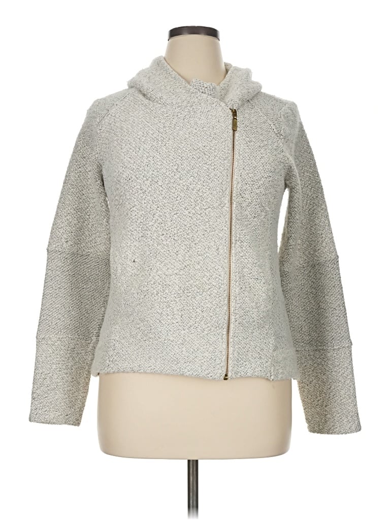 Pre-owned Lucky Brand Coat In Gray