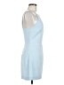 French Connection Solid Blue Casual Dress Size 6 - photo 4