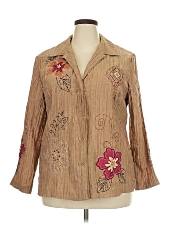 Alfred Dunner Kimono (view 1)