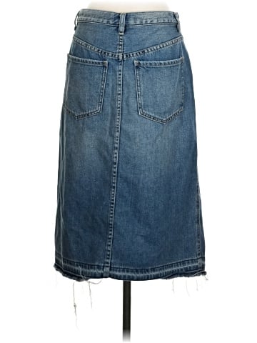 We the Free Denim Skirt (view 2)