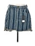 ONETEASPOON Stripes Blue Denim Skirt Size 27 waist - photo 1