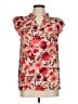 BTFBM Floral Pink Sleeveless Blouse Size M - photo 1