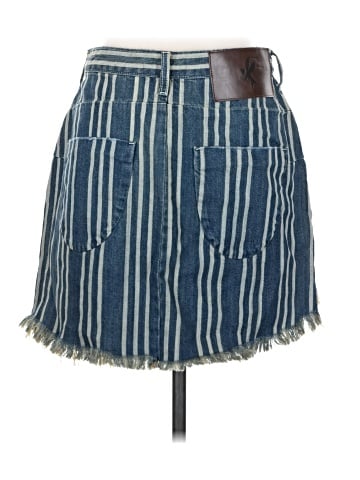 ONETEASPOON Denim Skirt (view 2)