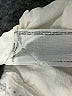 MNG 100% Cotton Metallic Silver Long Sleeve Blouse Size 8 - photo 8