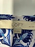 Ann Taylor LOFT 100% Polyester Blue Short Sleeve Blouse Size XL Petite - photo 7