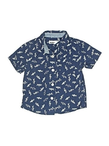Kids Headquarters Short Sleeve Button-Down Shirt (view 1)