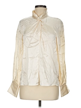 3.1 Phillip Lim Long Sleeve Silk Top