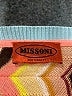 Missoni Chevron-herringbone Teal Tan Cardigan Size M - photo 7