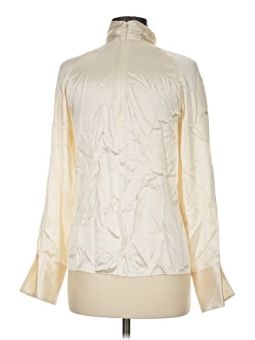 3.1 Phillip Lim Long Sleeve Silk Top (view 2)