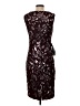 JS Collections Burgundy Cocktail Dress Size 4 - photo 2