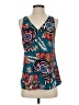 Express Outlet 100% Polyester Teal Sleeveless Blouse Size S - photo 1