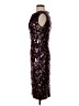 JS Collections Burgundy Cocktail Dress Size 4 - photo 5